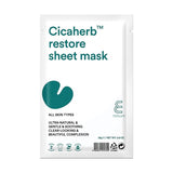 Enature Cicaherb Restore Sheet Mask - Korean-Skincare