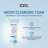 No 5.5 pH Balancing Micro Cleansing Foam - Korean-Skincare
