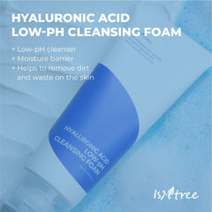 Hyaluronic Acid Low-pH Cleansing Foam
