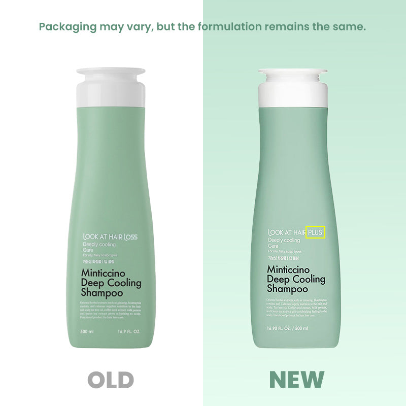 Look At Hair Plus Minticcino Deep Cooling Shampoo