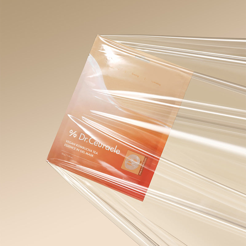 Vegan Kombucha Tea Essence In Gel Mask