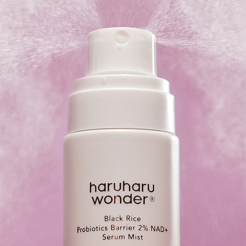 haru♪　0605 Haruharu Wonder - Black Rice Probiotics Barrier 2% NAD+ Serum Mist