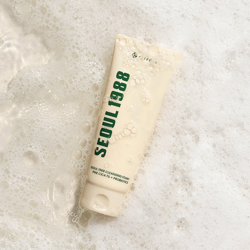 SEOUL 1988 Cleansing Foam : Pine Cica 1% + Probiotics