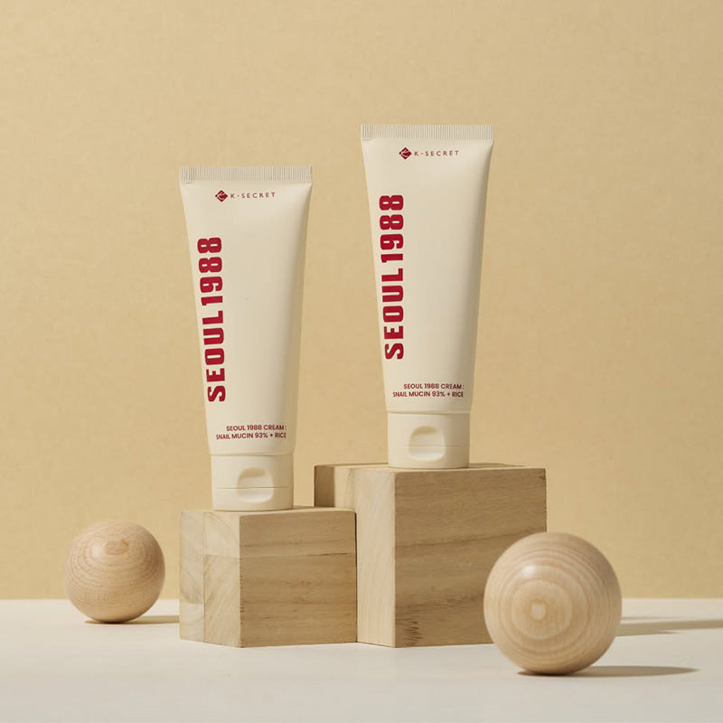 SEOUL 1988 Cream : Snail Mucin 93% + Rice