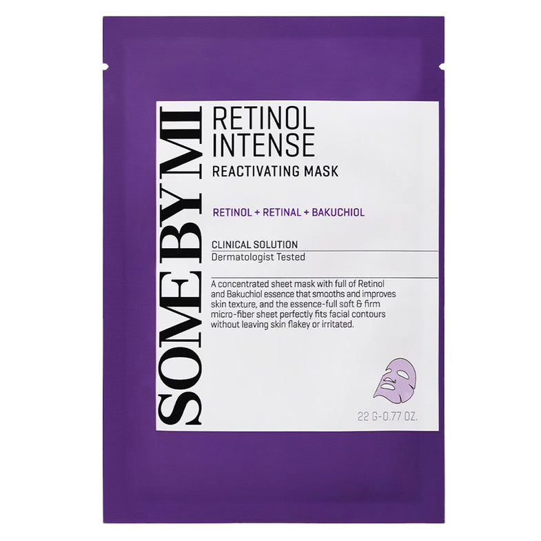 SOME BY MI - Retinol Intense Sheetmask – Korean-Skincare