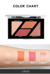  Chunky Funky So Funk Multi Blusher Palette Feel So Good - Korean-Skincare