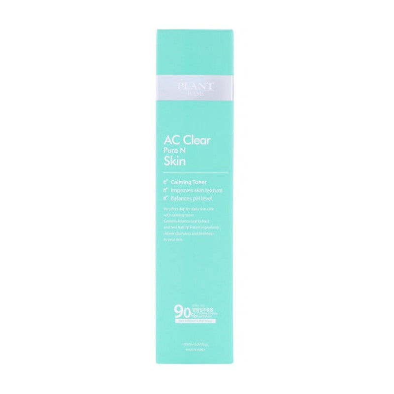 The Plant Base AC Clear Pure N Skin Toner - Korean-Skincare