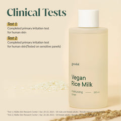  Vegan Rice Milk Moisturizing Toner - Korean-Skincare