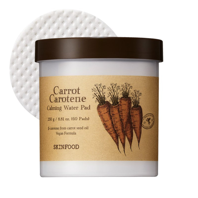 Skinfood Carrot Carotene Calming Water Pad - Korean-Skincare