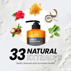  Honey & Macadamia Body Wash - Korean-Skincare