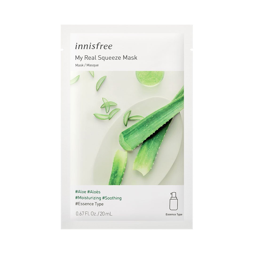 Innisfree My Real Squeeze Mask I Korean Skincare – Korean-Skincare