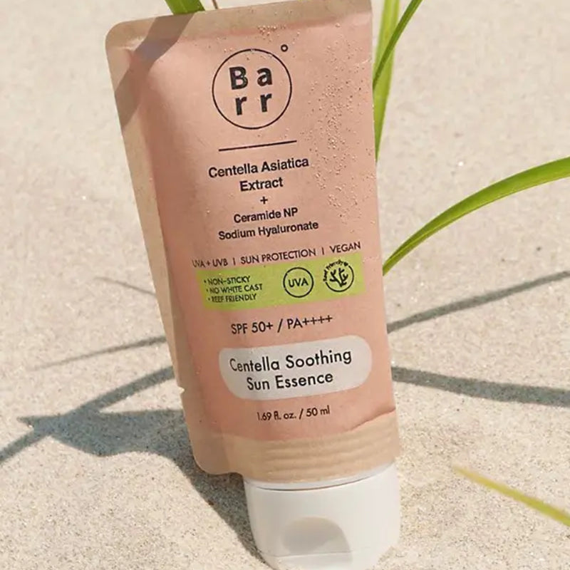 Centella Soothing Sun Essence SPF50+ PA++++ - Korean-Skincare