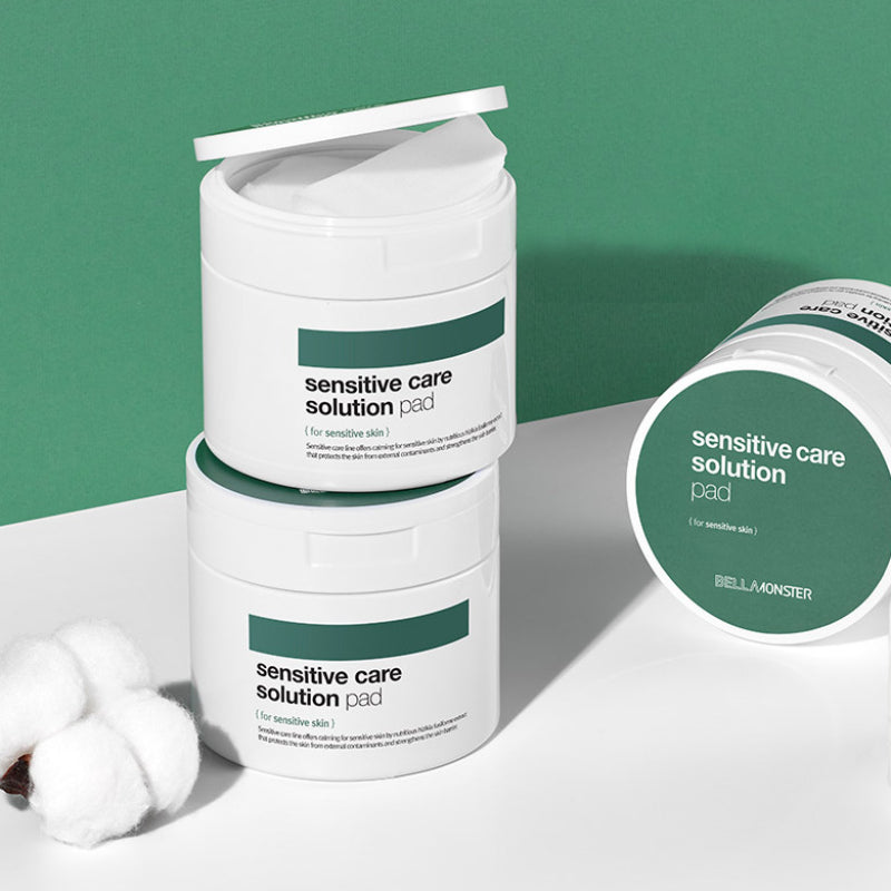 BellaMonster Sensitive care solution pad - Korean-Skincare