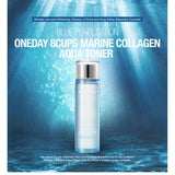 klavuu Blue Pearlsation One day 8 cups Marine Collagen Aqua Toner - Korean-Skincare