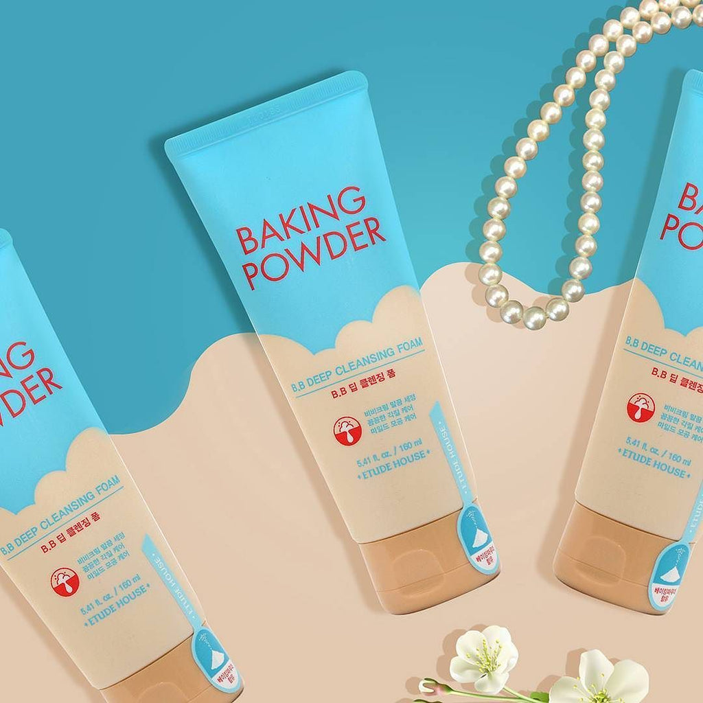 Etude House Baking Powder B.B Deep Cleansing Foam – Korean-Skincare