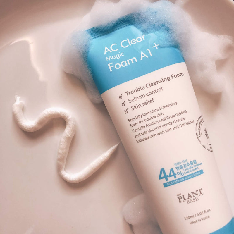 The Plant Base AC Clear Magic Foam A1+ - Korean-Skincare