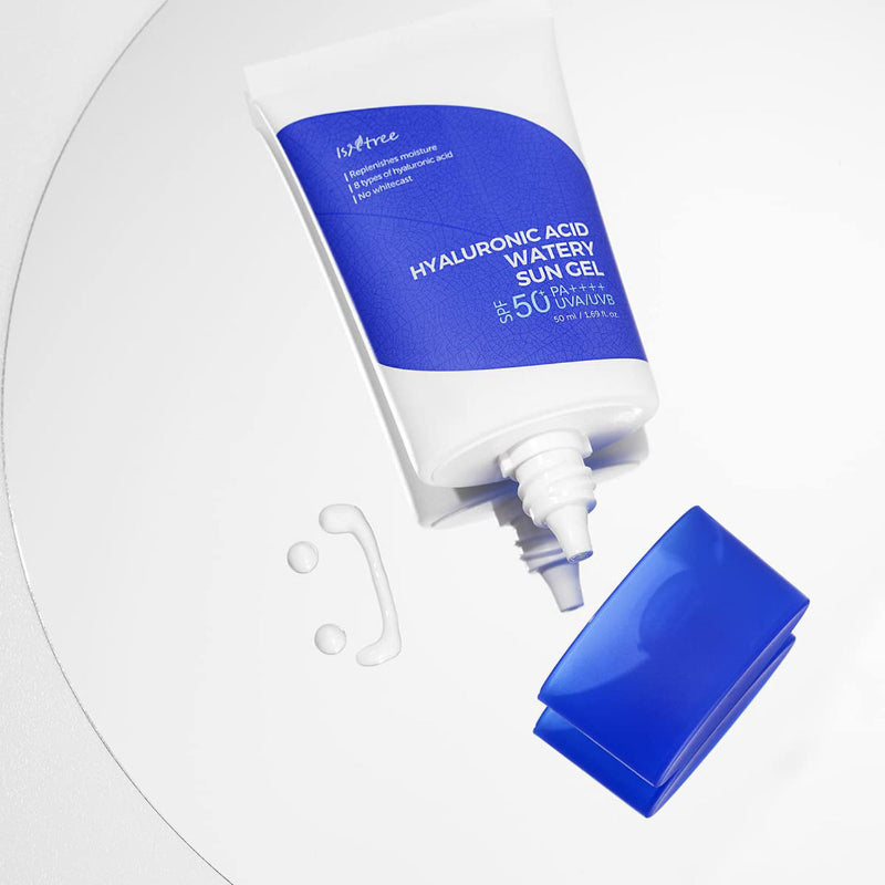  Hyaluronic Acid Watery Sun Gel SPF50+ PA++++ - Korean-Skincare