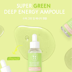  Super Green Deep Energy Ampoule - Korean-Skincare