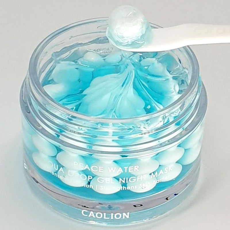 CAOLION PEACE WATER Aqua Drop Gel Night Mask - Korean-Skincare