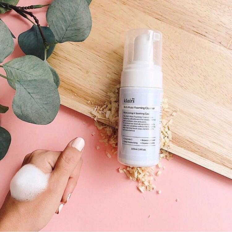 Dear Klairs Rich Moist Foaming Cleanser KoreanSkincare
