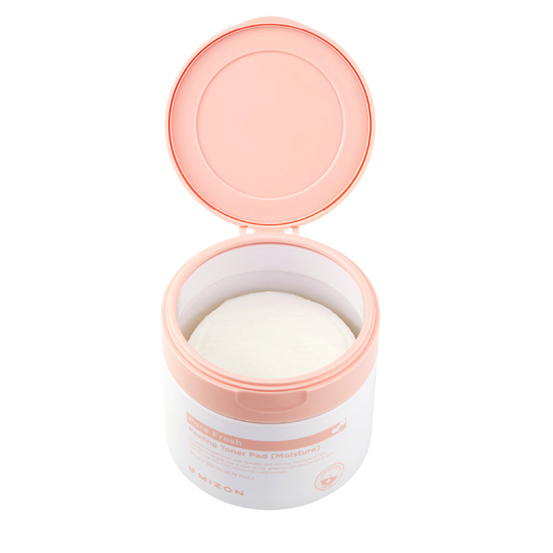 Mizon Pore Fresh Peeling Toner Pad (Moisture) - Korean-Skincare