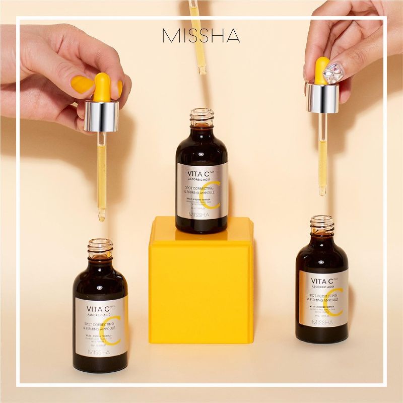 Missha Vita C Plus Spot Correcting & Firming Ampoule - Korean-Skincare