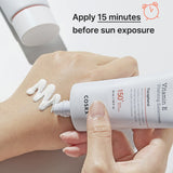  Vitamin E Vitalizing Sunscreen - Korean-Skincare