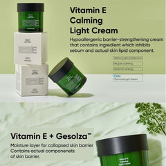  Vitamin E Calming Light Cream - Korean-Skincare
