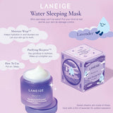 Laneige Water Sleeping Mask [Lavender] - Korean-Skincare