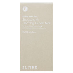 Blithe Patting Splash Mask Soothing & Healing Green tea - Korean-Skincare