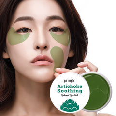 Petitfee Artichoke Soothing Hydrogel Eye Mask - Korean-Skincare