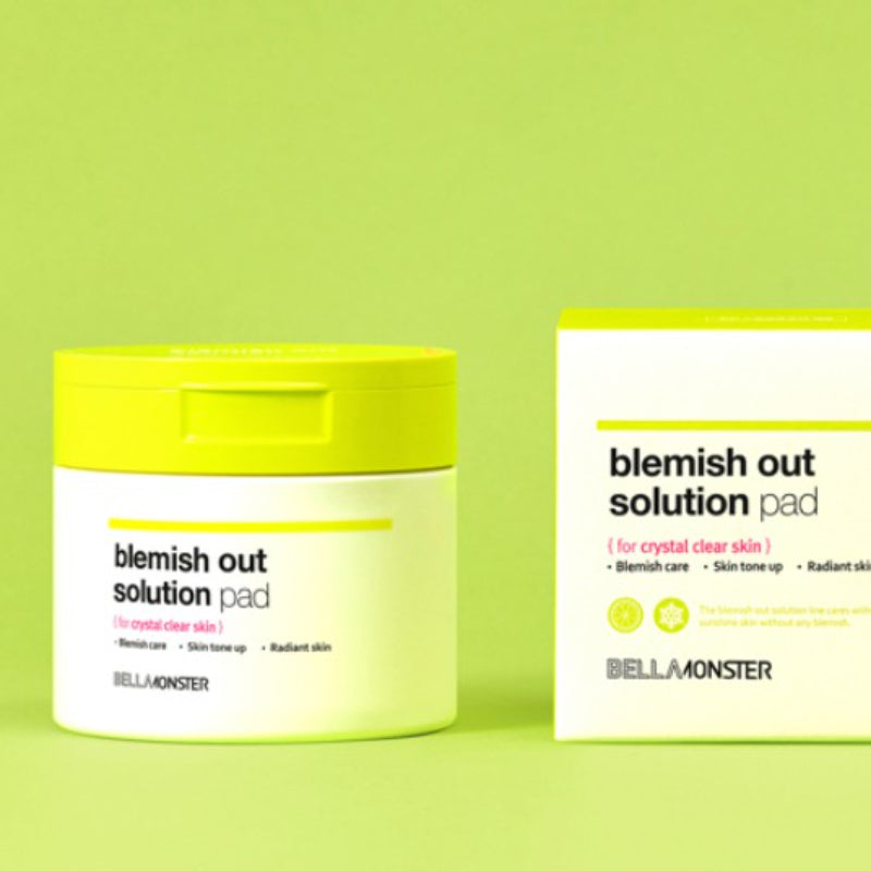 BellaMonster Blemish Out Solution Pad - Korean-Skincare