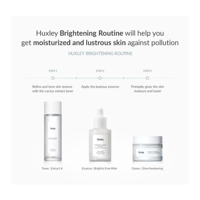 HUXLEY Brightening Trio - Korean-Skincare