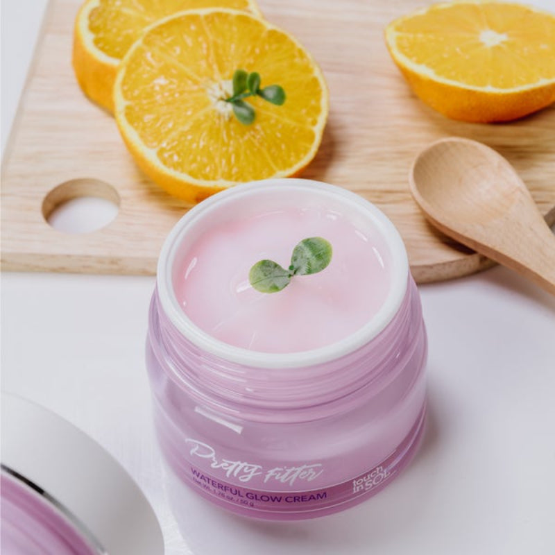  Pretty Filter Waterful Glow Cream - Korean-Skincare