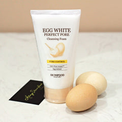  Egg White Perfect Pore Cleansing Foam - Korean-Skincare